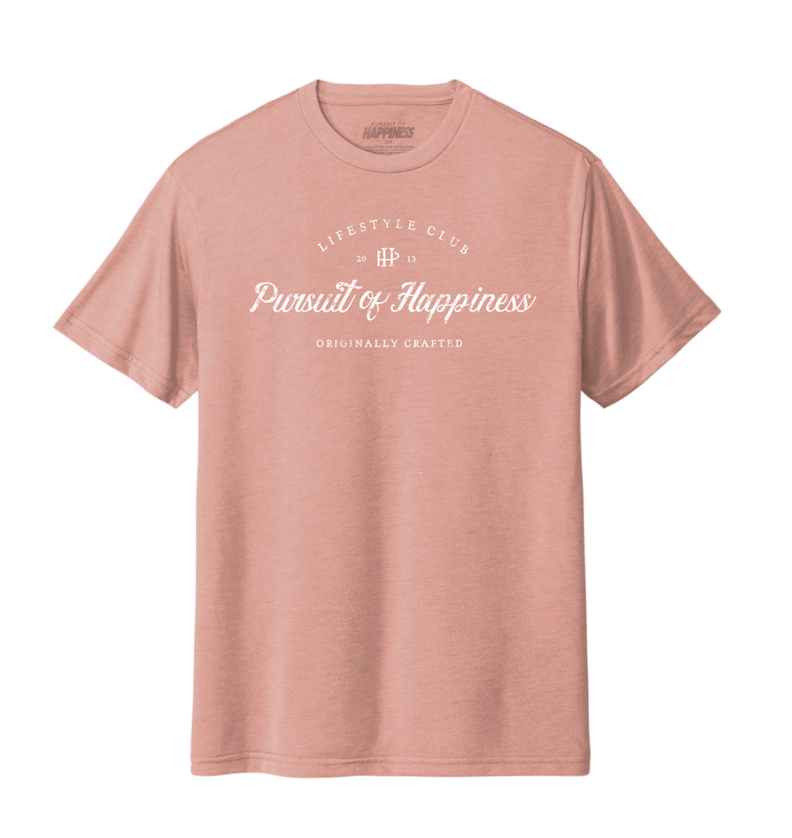 Lifestyle Properties Established Tee - Pink/White XL