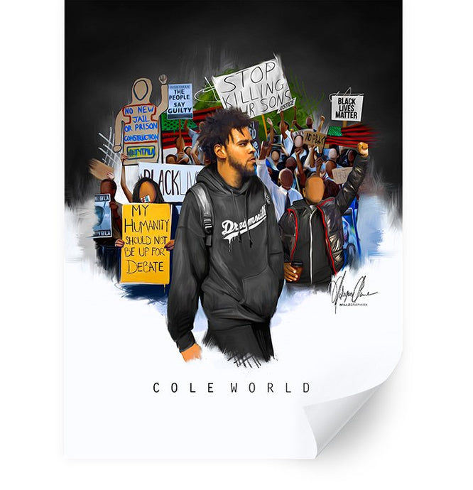 Cole World Poster - Pursuit Of Happiness