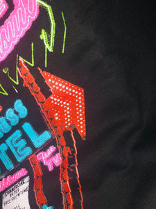 Neon "Happiness Hotel" Sweater - Pursuit Of Happiness