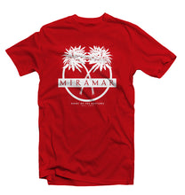Red "Miramar" Home Of The Hustlers Tee - Pursuit Of Happiness